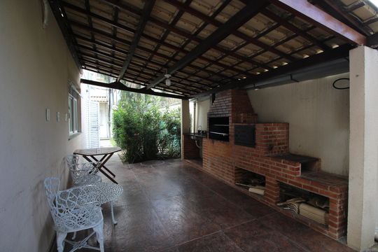 Área Comum - Churrasqueira  de casa de condomínio à venda com 2 quartos, 70m² em Taquara, Rio de Janeiro