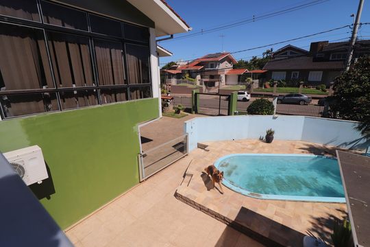 Área comum - Piscina de casa à venda com 4 quartos, 350m² em São Jorge, Novo Hamburgo