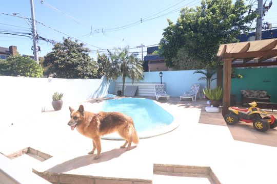Área comum - Piscina de casa à venda com 4 quartos, 350m² em São Jorge, Novo Hamburgo