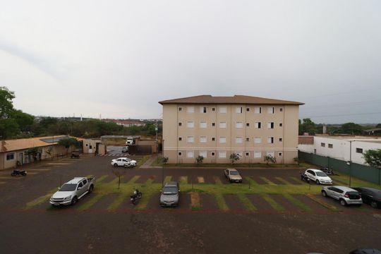 Vista da Sala de apartamento para alugar com 2 quartos, 42m² em Geraldo Correia de Carvalho, Ribeirão Preto