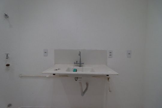 Cozinha de apartamento para alugar com 2 quartos, 42m² em Geraldo Correia de Carvalho, Ribeirão Preto