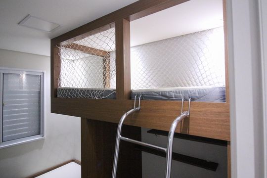 Quarto 1 de apartamento para alugar com 2 quartos, 41m² em Vila Ema, São Paulo