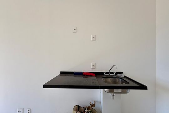 Cozinha de kitnet/studio à venda com 0 quarto, 32m² em Itaim Bibi, São Paulo