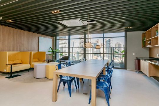 Coworking  de kitnet/studio à venda com 1 quarto, 32m² em Itaim Bibi, São Paulo