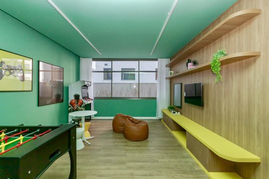 Área comum de kitnet/studio à venda com 1 quarto, 32m² em Itaim Bibi, São Paulo