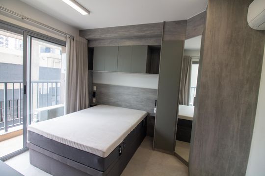 Kitnet/Studio para alugar com 1 quarto, 24m² em Vila Cordeiro, São Paulo