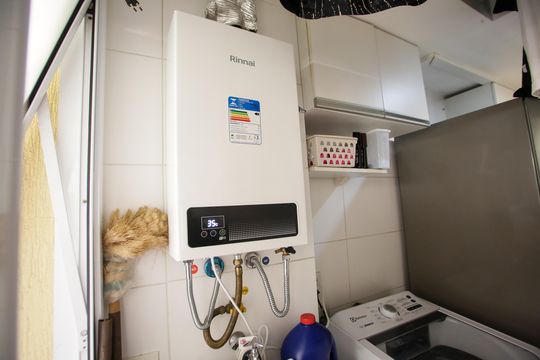 Área de Serviço de apartamento à venda com 3 quartos, 109m² em Taquara, Rio de Janeiro