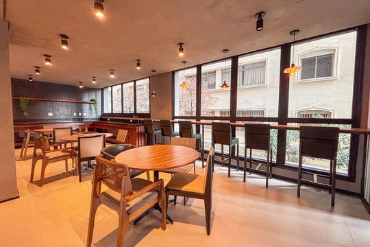 Área comum de kitnet/studio à venda com 1 quarto, 23m² em Cerqueira César, São Paulo