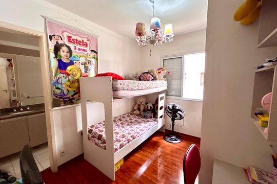 Suíte 2 de apartamento à venda com 3 quartos, 128m² em Vila Leonor, Guarulhos