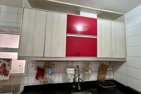 Cozinha de apartamento à venda com 3 quartos, 128m² em Vila Leonor, Guarulhos