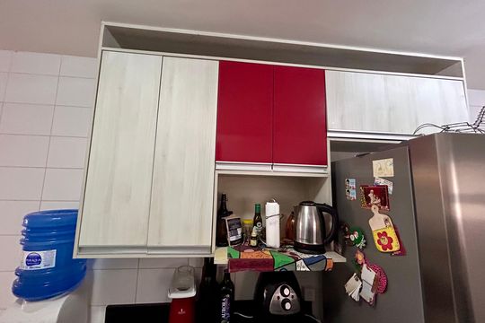 Cozinha de apartamento à venda com 3 quartos, 128m² em Vila Leonor, Guarulhos