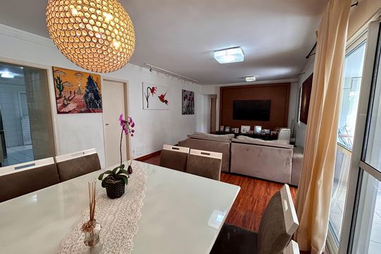 Sala de apartamento à venda com 3 quartos, 128m² em Vila Leonor, Guarulhos