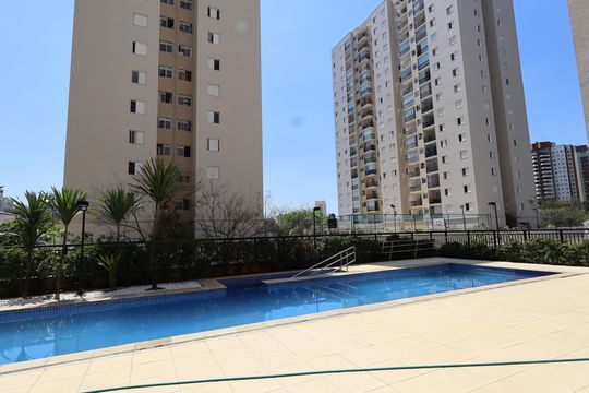 Área comum - Piscina de apartamento à venda com 2 quartos, 64m² em Jardim Monte Kemel, São Paulo