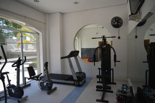 Área comum - Academia de apartamento à venda com 2 quartos, 72m² em Jardim, Santo André
