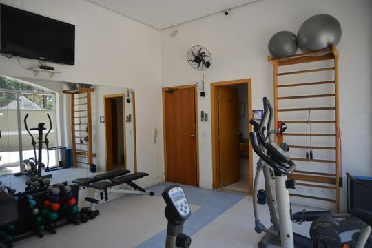 Área comum - Academia de apartamento à venda com 2 quartos, 72m² em Jardim, Santo André