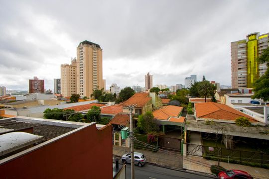 Vista da varanda de apartamento à venda com 3 quartos, 104m² em Vila Assunção, Santo André