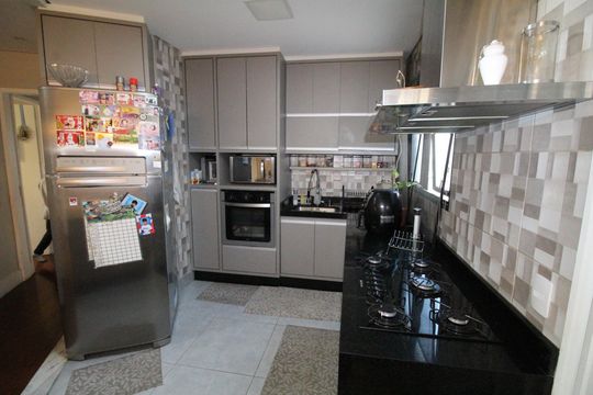 Cozinha de apartamento para alugar com 3 quartos, 210m² em Parque Residencial Aquarius, São José dos Campos