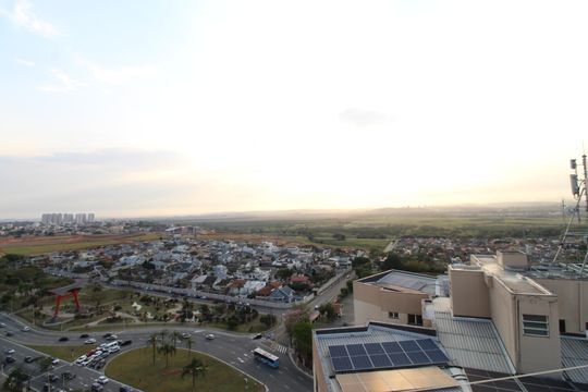 Cobertura - Área Externa Vista de apartamento para alugar com 3 quartos, 210m² em Parque Residencial Aquarius, São José dos Campos
