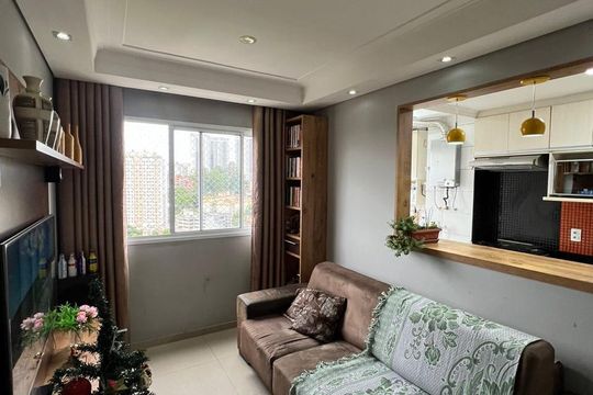 Sala de apartamento à venda com 2 quartos, 47m² em Jardim Umarizal, São Paulo