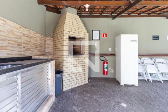 Área comum - Churrasqueira de apartamento à venda com 2 quartos, 56m² em Vila Polopoli, São Paulo
