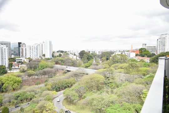 Vista da Sacada de apartamento à venda com 3 quartos, 149m² em Vila Monte Alegre, São Paulo