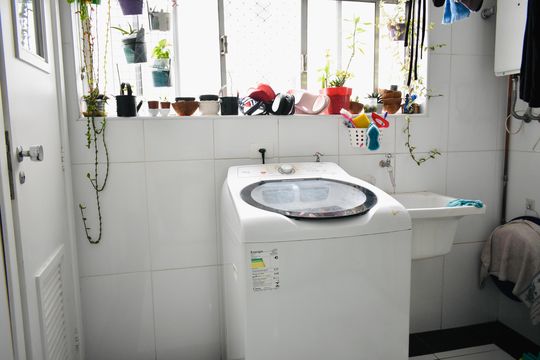 Área de Serviço de apartamento à venda com 3 quartos, 149m² em Vila Monte Alegre, São Paulo