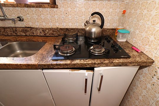 Cozinha de apartamento para alugar com 3 quartos, 153m² em Auxiliadora, Porto Alegre