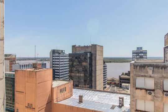 Vista do Terraço de apartamento à venda com 1 quarto, 45m² em Centro Histórico, Porto Alegre