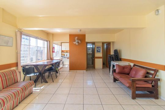 Área comum - Salão de festas de apartamento à venda com 1 quarto, 45m² em Centro Histórico, Porto Alegre