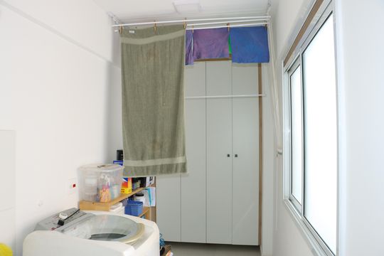 Área de Serviço de apartamento para alugar com 3 quartos, 128m² em Jardim Santa Barbara, Embu das Artes