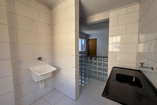 Área de Serviço de apartamento à venda com 2 quartos, 55m² em Santos Dumont, São Leopoldo