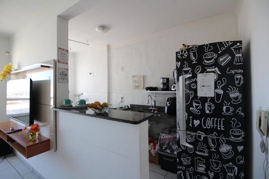 Cozinha de apartamento à venda com 2 quartos, 80m² em Taquara, Rio de Janeiro