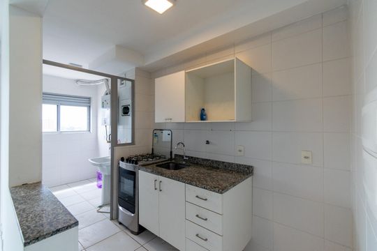 Cozinha de apartamento à venda com 2 quartos, 65m² em Vila Santa Catarina, São Paulo