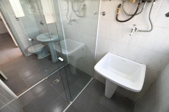Área de Serviço de kitnet/studio à venda com 1 quarto, 34m² em Vila Itapura, Campinas