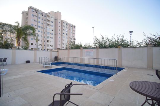 Área comum - Piscina de apartamento à venda com 2 quartos, 49m² em Vila Rosa, Novo Hamburgo