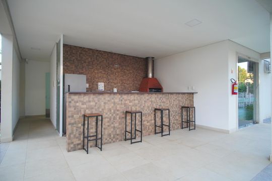 Área comum - Churrasqueira de apartamento à venda com 2 quartos, 49m² em Vila Rosa, Novo Hamburgo