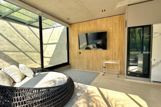 Sala de casa de condomínio à venda com 4 quartos, 500m² em Jardim Paulista, Barueri