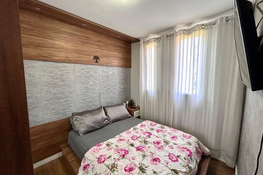 Quarto 2 de apartamento para alugar com 2 quartos, 47m² em Jardim Presidente Dutra, Guarulhos