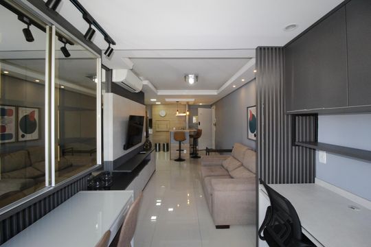 Varanda Gourmet de apartamento para alugar com 1 quarto, 55m² em Petrópolis, Porto Alegre