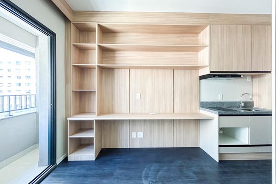 Studio de apartamento à venda com 1 quarto, 24m² em Vila Cordeiro, São Paulo