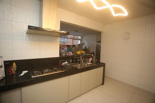 Cozinha de apartamento à venda com 4 quartos, 248m² em Cidade Jardim, Belo Horizonte
