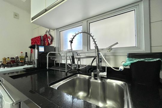 Cozinha de apartamento à venda com 3 quartos, 108m² em Vila Alexandria, São Paulo