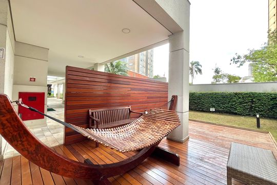 Área comum de apartamento à venda com 3 quartos, 108m² em Vila Alexandria, São Paulo