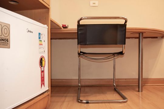 Cozinha de casa de condomínio para alugar com 1 quarto, 45m² em Vila Clementino, São Paulo