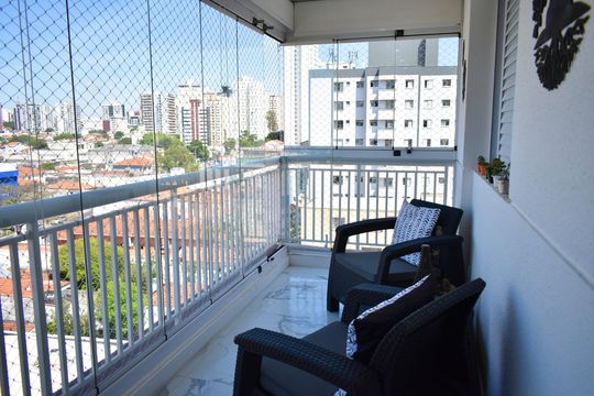 Sacada de apartamento à venda com 2 quartos, 70m² em Vila da Saúde, São Paulo