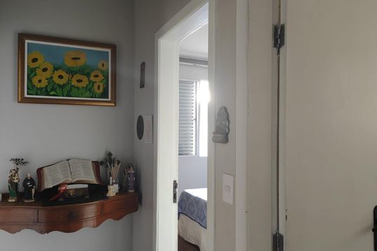 Corredor de apartamento à venda com 3 quartos, 94m² em Havaí, Belo Horizonte