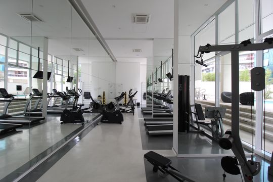 Área Comum - Academia de kitnet/studio à venda com 1 quarto, 28m² em Vila Olímpia, São Paulo