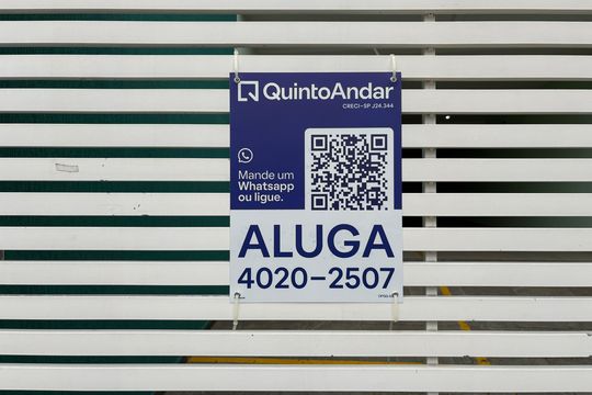 Plaquinha de apartamento à venda com 2 quartos, 92m² em Jardim Bela Vista, Santo André