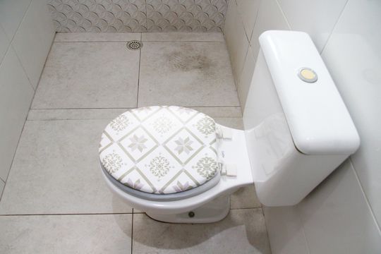 Banheiro Social de casa para alugar com 1 quarto, 36m² em Parque Continental Ii, Guarulhos