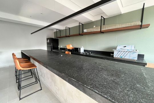 Área comum de apartamento para alugar com 2 quartos, 57m² em Buritis, Belo Horizonte